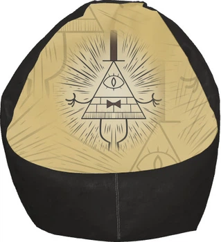 Крісло Груша Gravity Falls [3] Розмір: L