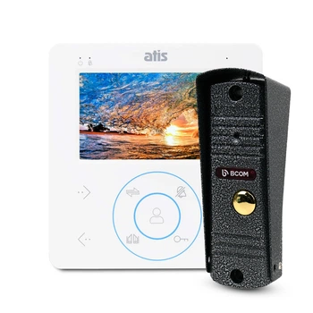 Комплект видеодомофона Atis AD-480MW и BCOM BT-305HR