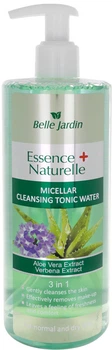 Міцелярний очищувальний тонік Belle Jardin Essense Naturelle Екстракт Алое + Вербена, 500 мл