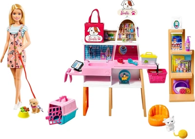 Кукла Барби Магазин домашних животных Barbie Doll and Pet Boutique Playset