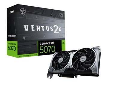 Відеокарта MSI GeForce RTX 5070 12G VENTUS 2X OC