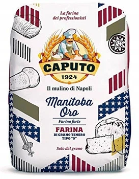 2 шт. Пшеничний борошно Caputo 5000 г з високим вмістом глютену Manitoba Oro 5 кг