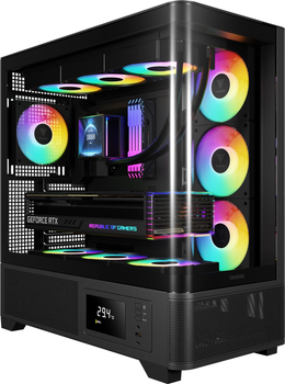 Корпус Gamdias ATLAS P2 CG Mid-Tower PC Case