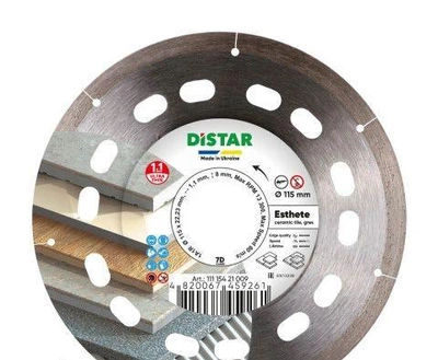 Круг алмазний відрізний DiStar 115*1,1/0,8x8x22,23 1A1R ESTHETE 11115421009