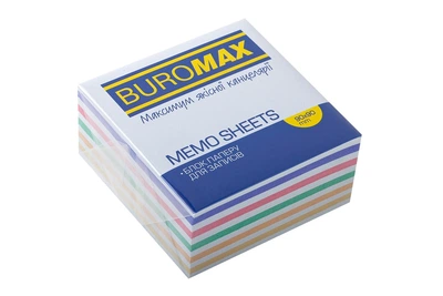 Блок паперу для нотаток Buromax Зебра 90х90мм 440 аркушів (BM.2265)