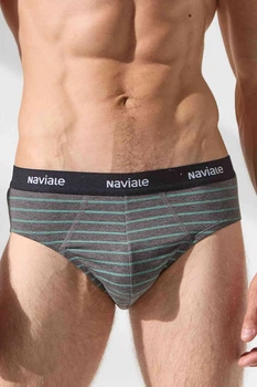 Труси сліп Naviale 54(2XL) Сірий (111235)