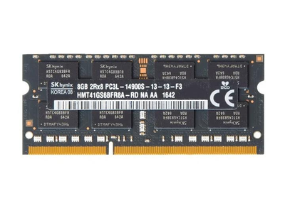 SK hynix 8GB DDR3L 1866MHz SODIMM память для ноутбуков, 2Rx8, Non-ECC (HMT41GS6BFR8A-RD)