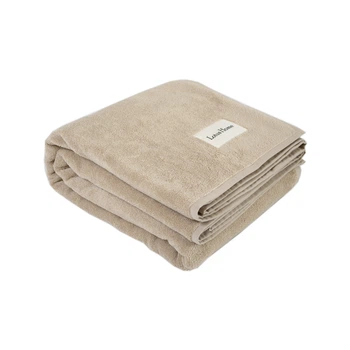 Покривало (простирадло) Lotus Home - Premium Microcotton Kahve 160x210