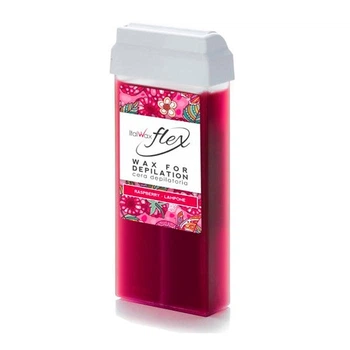Воск для депиляции в кассетах FLEX Малина ItalWax 100 мл