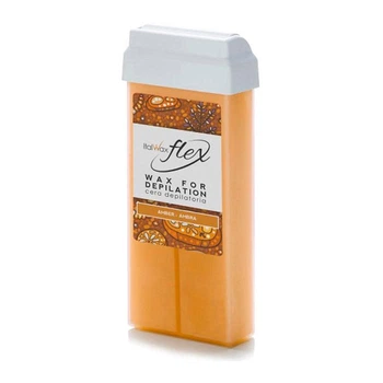 Воск для депиляции в кассетах FLEX Янтарь ItalWax 100 мл
