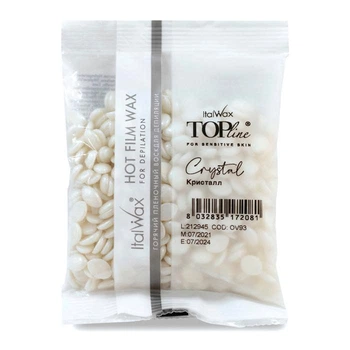 Воск для депиляции в гранулах TOPline Кристалл ItalWax, 100 г