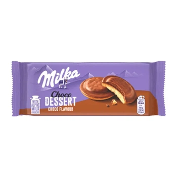 Печиво Milka Choco Dessert Choco Flavour з шоколадною начинкою 147 г