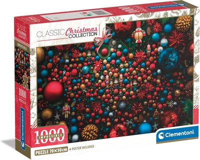 Пазл Clementoni - Christmas 1000 шт. (39926)