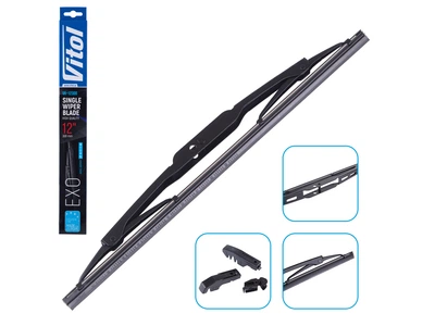 Щітка склоочисника каркасна двірник VITOL EXO 12" 300 мм VK-12300