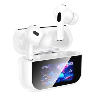 Беспроводные наушники HOCO EW79 Bright, TWS, ANC, Touch Screen, BT5.4, 30mAh, 350mAh, 4h, white