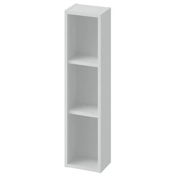 Стеллаж CERSANIT Larga 20x80x14см монтаж подвесной серый S932-096