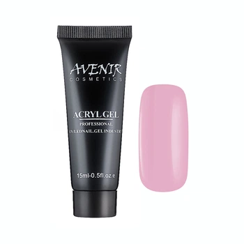 Акрил - гель для нігтів Avenir №06 soft pink 15 мл