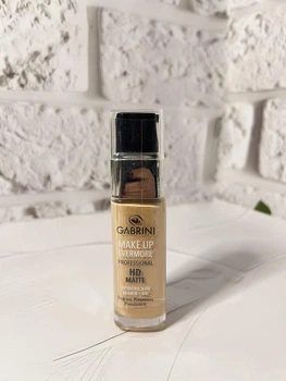 Тональний крем для обличчя Gabrini Make Up Evermore HD Matte №1 30мл