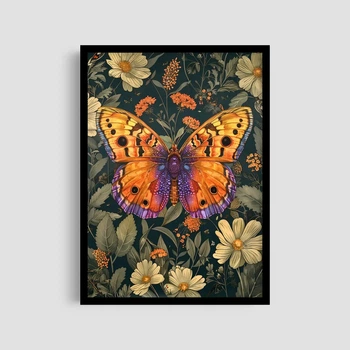 Постер Roomy "Colorful Butterfly" Без рамки A4 (29.7x21 cm)