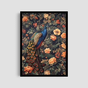 Постер Roomy "Peacock Haven" Без рамки A2 (59.4x42 cm.)