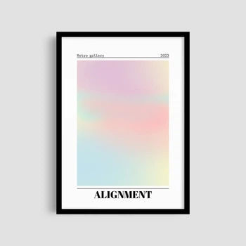 Постер Roomy "Alignment" Без рамки A2 (59.4x42 cm.)