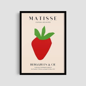 Постер Roomy "Strawberry 1" Без рамки A4 (29.7x21 cm)