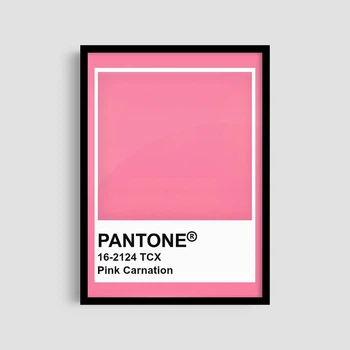 Постер Roomy "Pantone Pink Carnation" Без рамки A4 (29.7x21 cm)