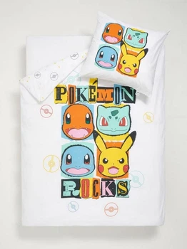 Дитяча постільна білизна Halantex Pokemon Покемон Пікачу євро комплект 160x200 Принт 878
