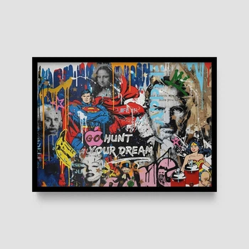 Постер Roomy "Graffiti Explosion" Без рамки A2 (59.4x42 cm.)