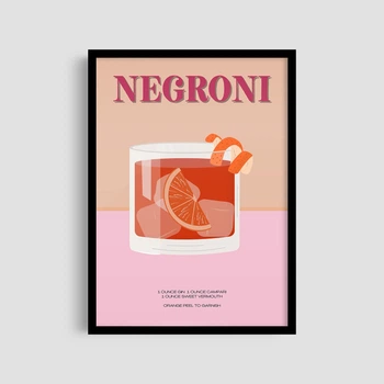 Постер Roomy "Negroni Classic" Без рамки A4 (29.7x21 cm)