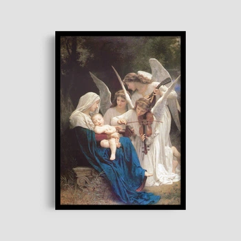 Постер Roomy "Art Virgin Of Angels" Без рамки A4 (29.7x21 cm)
