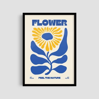 Постер Roomy "Nature Flower" Без рамки A4 (29.7x21 cm)