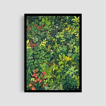 Постер Roomy "Verdant Forest" Без рамки A4 (29.7x21 cm)