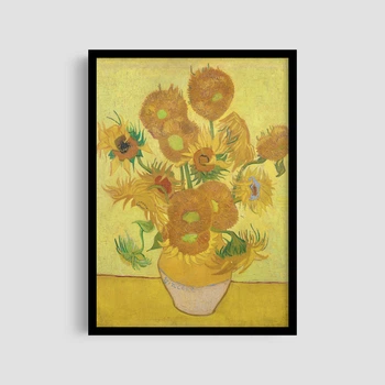 Постер Roomy "Sunflowers" Без рамки A4 (29.7x21 cm)