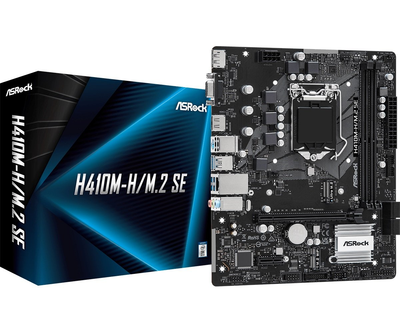 Материнська плата ASRock H410M-H/M.2 SE
