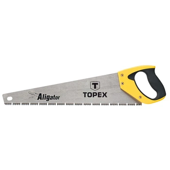 Ножовка Topex Aligator (450 мм) по дереву 7TPI (24987)