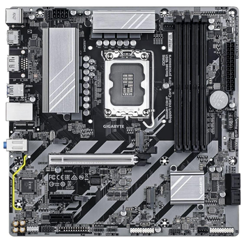 Материнська плата Gigabyte B860M D3HP (B860M D3HP) (Socket 1851, Intel B860, Micro-ATX)