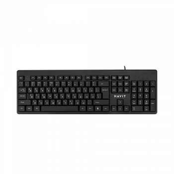 Проводная клавиатура HAVIT HV-KB2001 USB Black