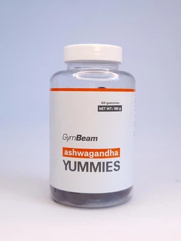 Натуральна добавка Ашваганда GymBeam Ashwagandha Yummies 60gummies в упаковці (VMD-1206341)