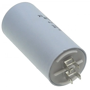 Конденсатор JYUL CBB-60H 150мкф - 450 VAC клеми (64*130 mm)