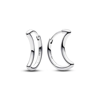 Сережки жіночі Pandora Півмісяць