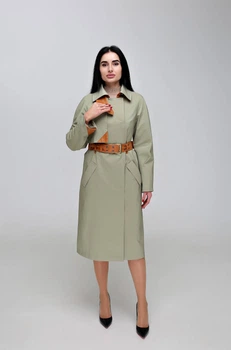 Плащ В-1295 Favoritti 48 Оливковий Тон 51 (4900000267594)