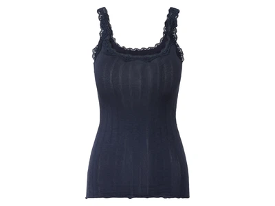 Майка натільна з мереживом для жінки Esmara LYCRA® 435700 XL темно-синій