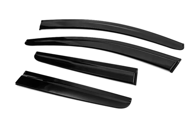 Дефлектори вікон, вітровики Nissan Qashqai 2007-2014 кт 4шт, (sp-s-76)