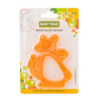 Прорізувач з водою Baby Team 4004_кенгуру_помаранчевий
