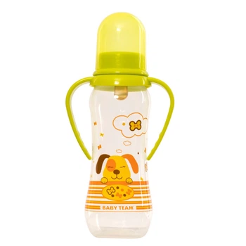 Бутылочка для кормления Baby Team 1311 250 мл Салатовый (95793)