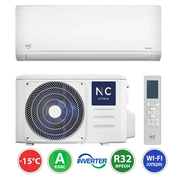 Кондиционер NC clima NCI09EHMIw1eu/NCO09EHMIw1eu Manchester R32 инверторный