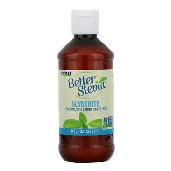 Жидкий подсластитель Now Foods Better Stevia zero calories 237 мл Глицерит