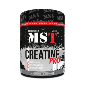 Креатин моногидрат MST Creatine Pro 600 грамм Без вкуса