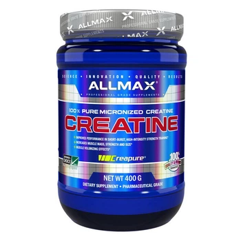 Креатин моногидрат AllMax Nutrition Creatine 400 грамм Без добавок